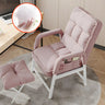 Adjustable Back Angle Mid Back Padded Dark Gray Task Chair Image - 7