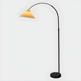 Adjustable Black Cone Shade Arc Modern Floor Lamp Image - 4