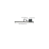 Adjustable Black Linear Metal LED Mirror Vanity Light Image - 11