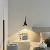 Adjustable Clear Glass Unique Shape LED Pendant Light Image - 15