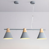 Adjustable Cone Modern 3-Light Island Pendant Light Image - 5
