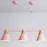 Adjustable Cone Modern 3-Light Island Pendant Light Image - 6