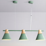 Adjustable Cone Modern 3-Light Island Pendant Light Image - 9