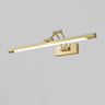 Adjustable Cylinder Black Metal Modern Vanity Light Image - 4