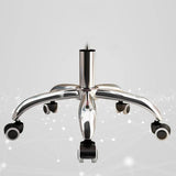Adjustable Ergonomic Grey Swivel Bedroom Office Chair Image - 17