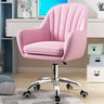 Adjustable Ergonomic Grey Swivel Bedroom Office Chair Image - 25