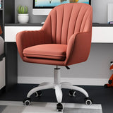 Adjustable Ergonomic Grey Swivel Bedroom Office Chair Image - 33