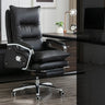 Adjustable Ergonomic Leather Swivel Recliner Office Chair Image - 5