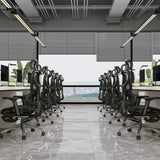Adjustable Ergonomic Mesh High-Back Reclining Office Chair Image - 4
