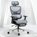 Adjustable Ergonomic Mesh High-Back Reclining Office Chair Image - 6