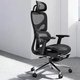 Adjustable Ergonomic Mesh High-Back Reclining Office Chair Image - 8