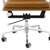 Adjustable Fixed Arms Ergonomic Office Chair with Casters Image - 11