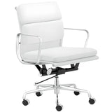Adjustable Fixed Arms Ergonomic Office Chair with Casters Image - 2