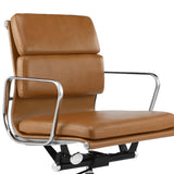 Adjustable Fixed Arms Ergonomic Office Chair with Casters Image - 7