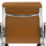 Adjustable Fixed Arms Ergonomic Office Chair with Casters Image - 8