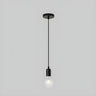 Adjustable Globe Shadeless Metal Rope Pendant Light Image - 2