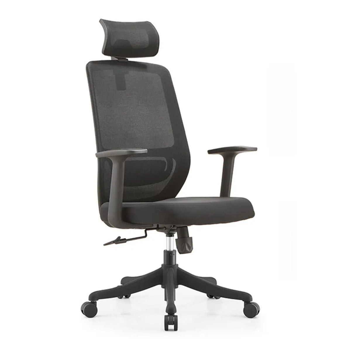 Adjustable Gray Modern Ergonomic Mesh Office Chair Image - 14