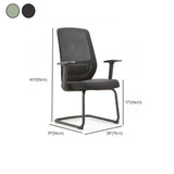 Adjustable Gray Modern Ergonomic Mesh Office Chair Image - 20