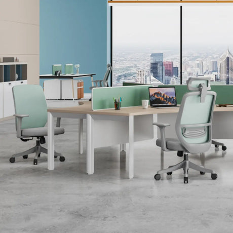 Adjustable Gray Modern Ergonomic Mesh Office Chair Image - 2