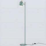 Adjustable Green Cylinder Bedside Minimalist Floor Lamp Image - 10