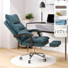 Adjustable Green Ergonomic Leather Headrest Office Chair Image - 13