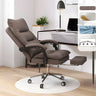 Adjustable Green Ergonomic Leather Headrest Office Chair Image - 15