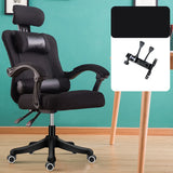 Adjustable Grey Ergonomic Mesh Office Chair with Headrest Image - 12