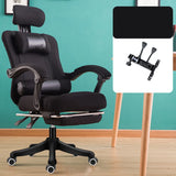 Adjustable Grey Ergonomic Mesh Office Chair with Headrest Image - 7