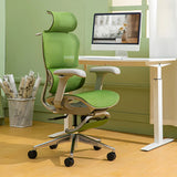 Adjustable Headrest Modern Ergonomic Mesh Office Chair Image - 3