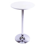 Adjustable Height Modern Round Bistro Bar Height Table Image - 2