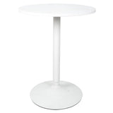 Adjustable Height Modern Round Bistro Bar Height Table Image - 3