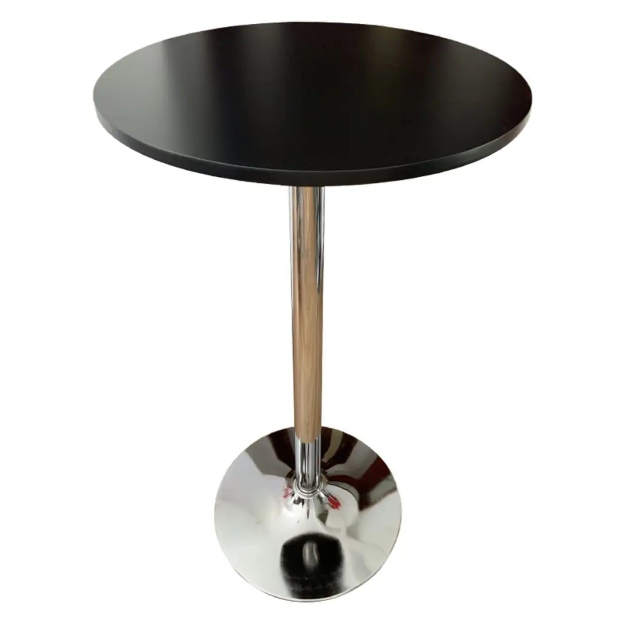 Adjustable Height Modern Round Bistro Bar Height Table Image - 5