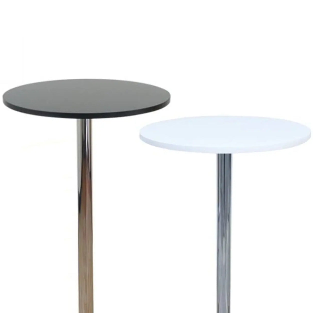 Adjustable Height Modern Round Bistro Bar Height Table Image - 6