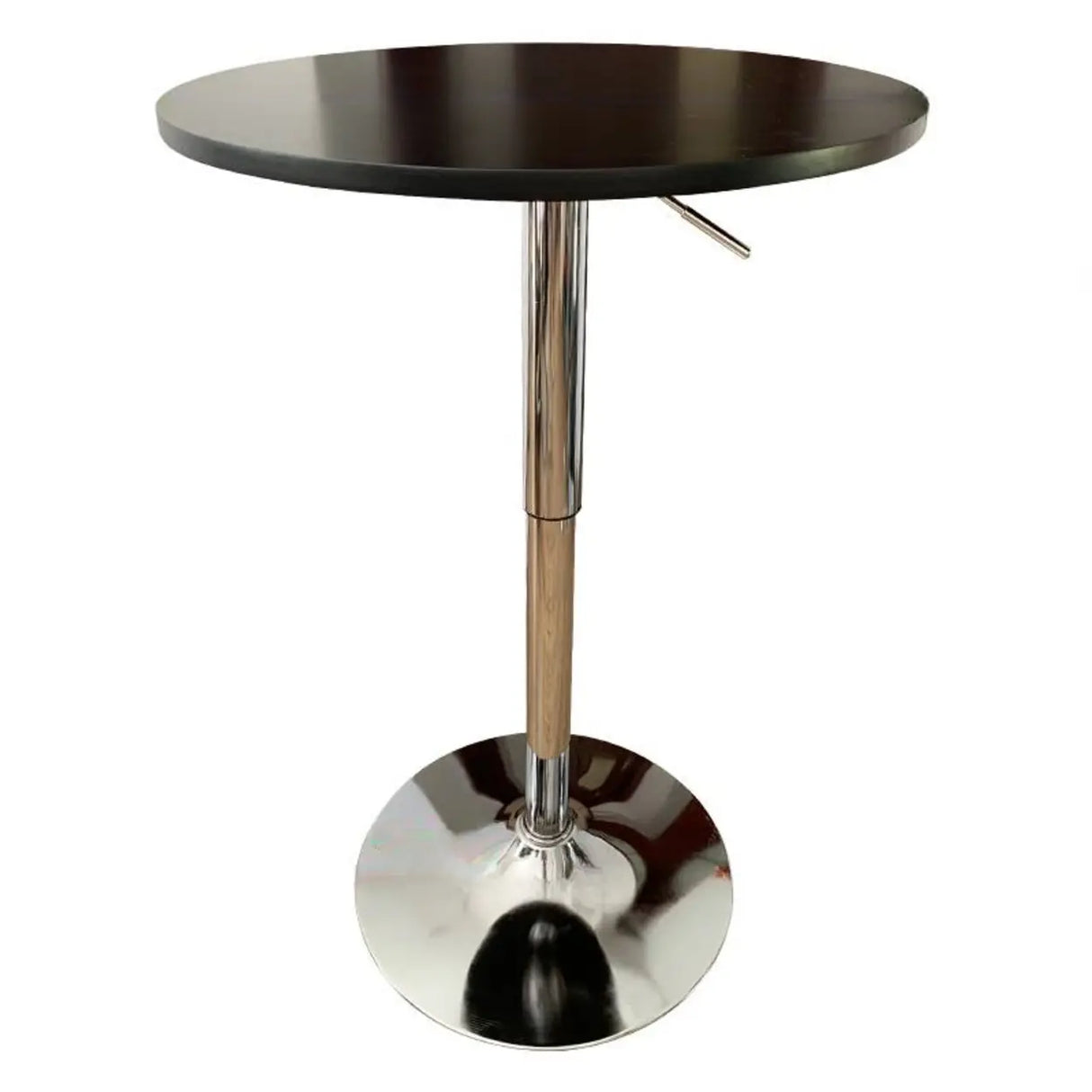 Adjustable Height Modern Round Bistro Bar Height Table Image - 7