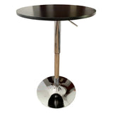 Adjustable Height Modern Round Bistro Bar Height Table Image - 7