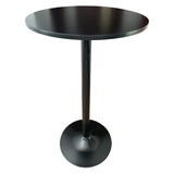 Adjustable Height Modern Round Bistro Bar Height Table Image - 9
