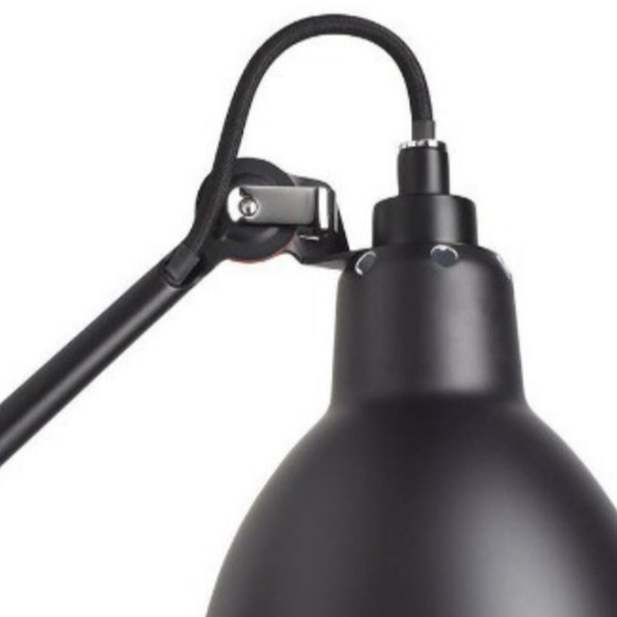 Adjustable Industrial Black Cone Metal Wall Lamp Image - 15