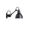 Adjustable Industrial Black Cone Metal Wall Lamp Image - 4