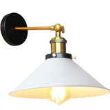 Adjustable Industrial Cone Metal Wall Sconce Set Image - 5