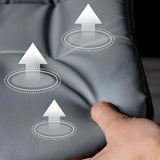 Adjustable Leather Backrest Armless Swivel Bar Stool Image - 13