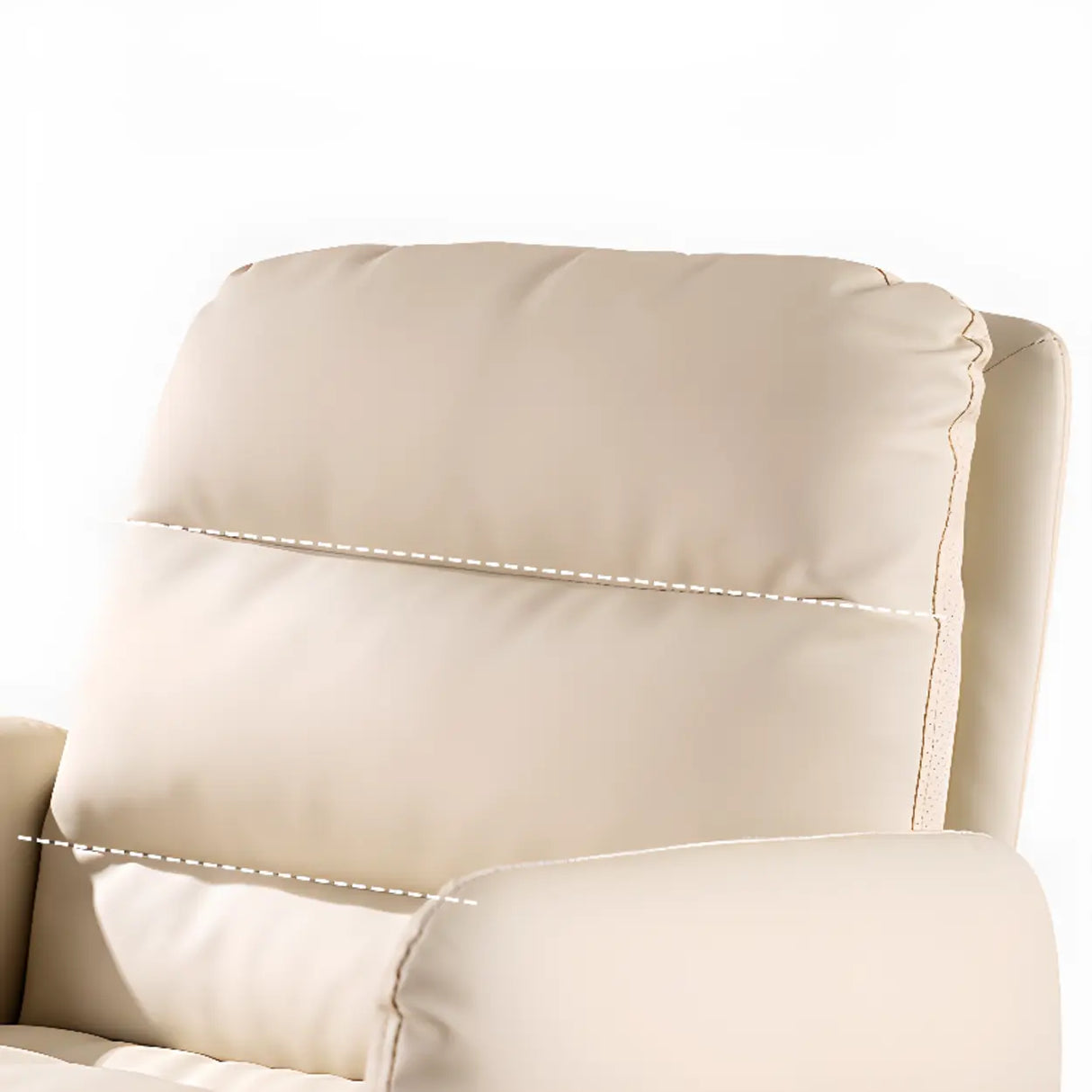 Adjustable Leather Swivel Coffee Task Metal Office Chair Image - 8