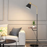 Adjustable Marble Side Table Modern Cone Floor Lamp Image - 3