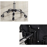 Adjustable Mesh Ergonomic Office Chair Black With Wheels Image - 10
