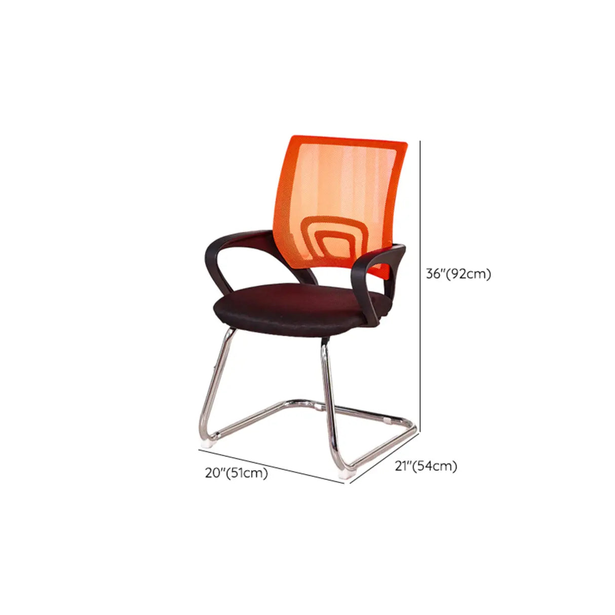 Adjustable Mesh Ergonomic Office Chair Black With Wheels Image - 12