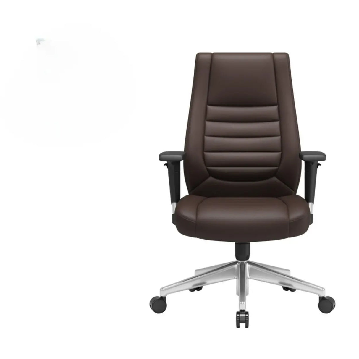 Adjustable Metal Ergonomic Leather Executive Office Chair Image - 13