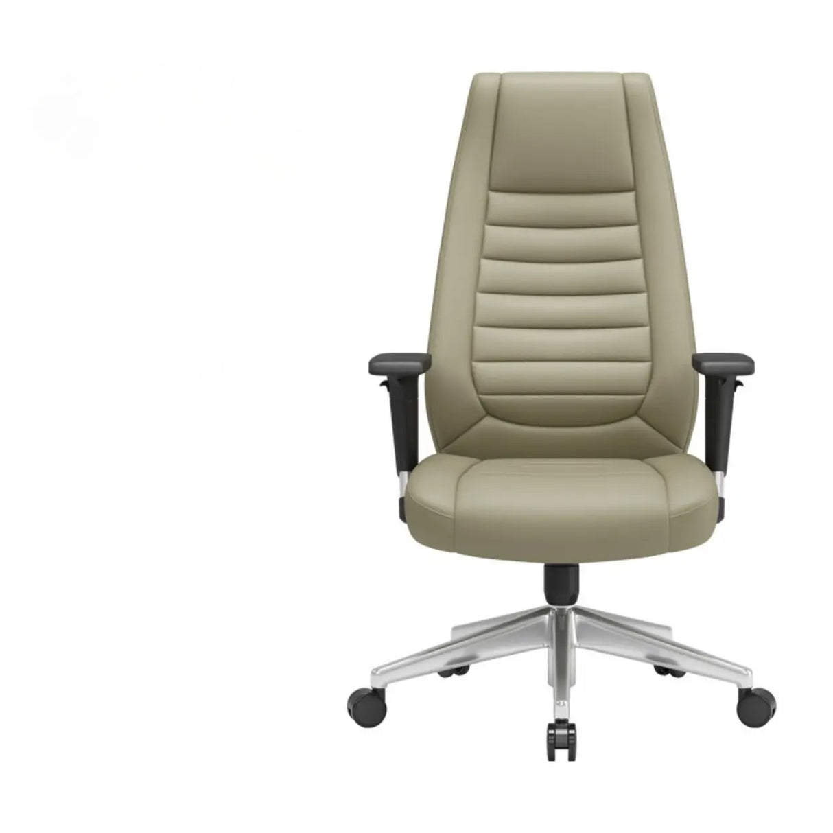 Adjustable Metal Ergonomic Leather Executive Office Chair Image - 17