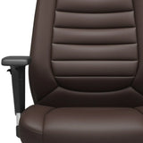 Adjustable Metal Ergonomic Leather Executive Office Chair Image - 21
