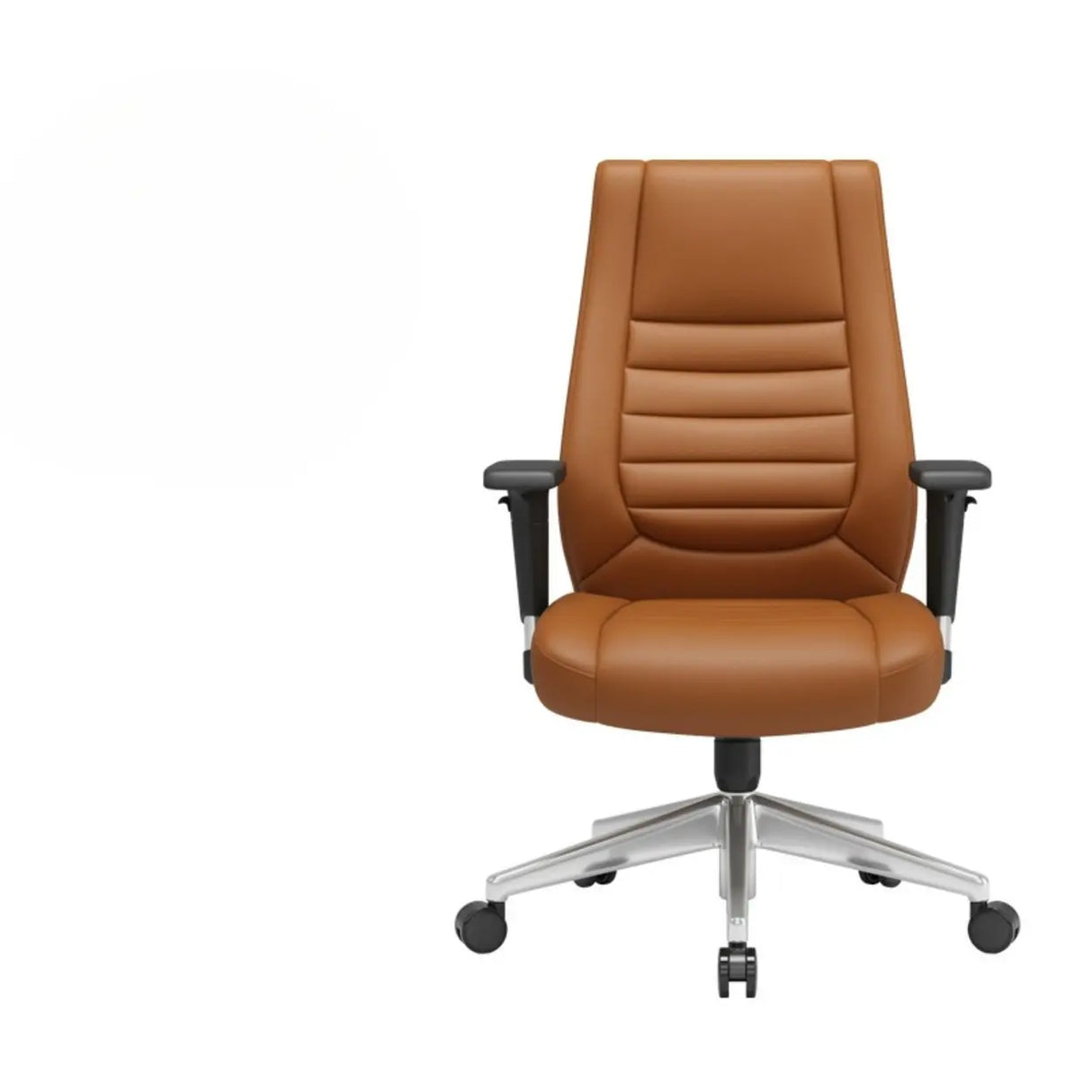 Adjustable Metal Ergonomic Leather Executive Office Chair Image - 23