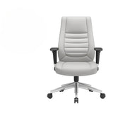Adjustable Metal Ergonomic Leather Executive Office Chair Image - 24