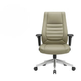 Adjustable Metal Ergonomic Leather Executive Office Chair Image - 27